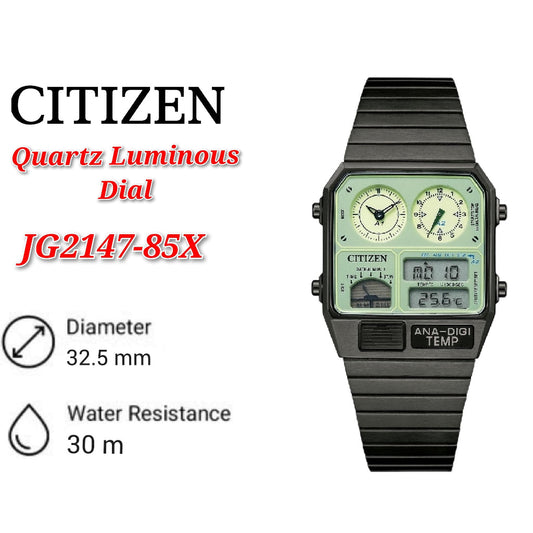 Citizen Luminous Dial analogue-digital quartz Watch JG2147-85X