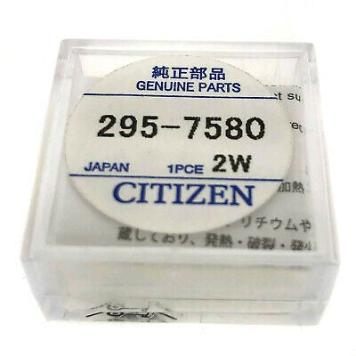 Citizen 295-7580 Eco Drive Capacitor CTL-920F Battery