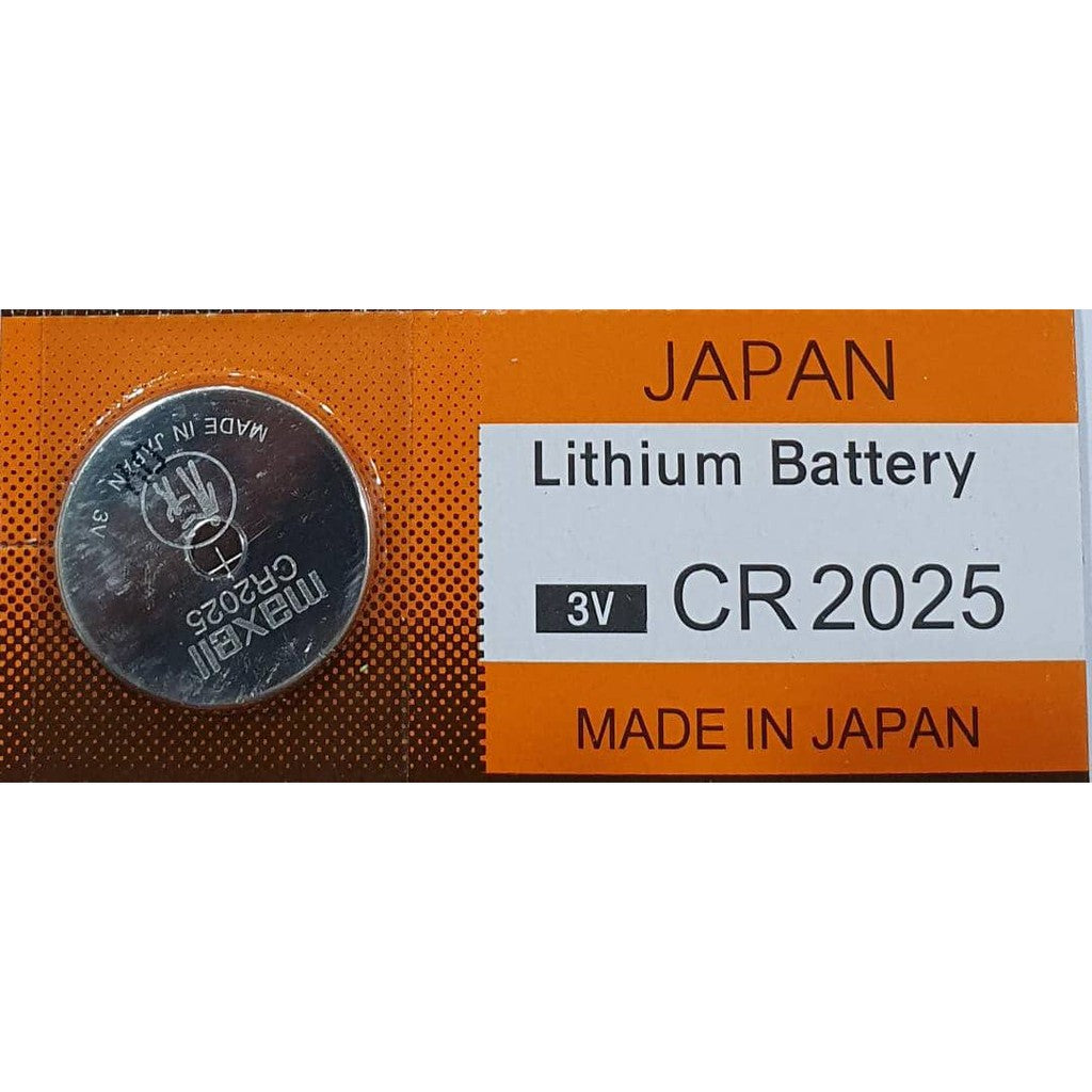 LITHIUM COIN CELL BATTERY CR2025 3V - 1 piece