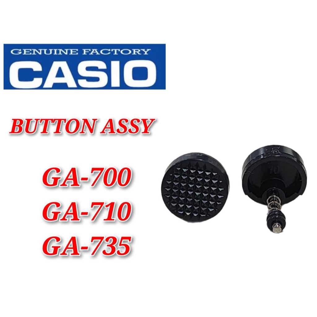 Casio G-Shock GA-700 / GA-710 / GA-735  Replacement Parts -  BUTTON ASS Y