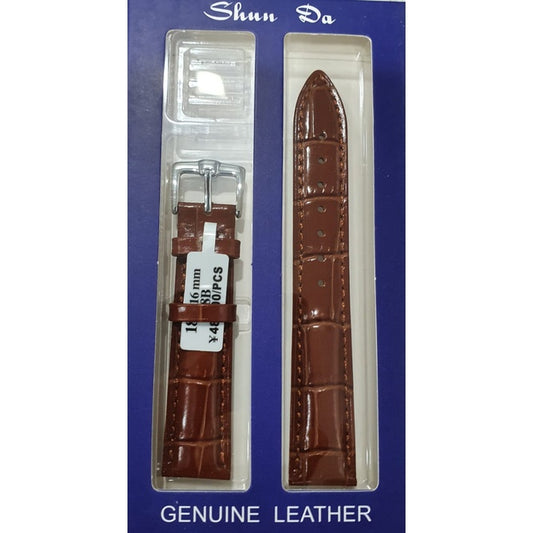 Shun Da Watch Genuine Leather Strap 18mm / 19mm / 20mm