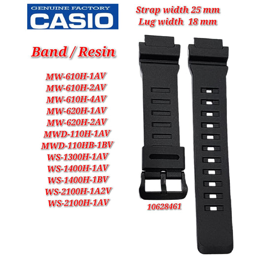Genuine Casio WS-1400H Replacement Parts - BAND/RESIN