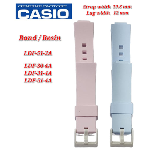 Genuine Casio LDF-51 Replacement Parts - BAND/RESIN