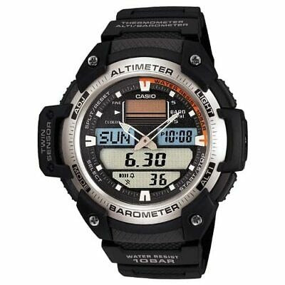 (Japan Set) CASIO SGW-400H-1BJF Watch Sports Gear Twin Sensor Men - SGW-400H .