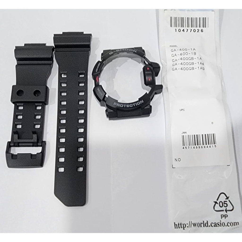 Casio G-Shock GA-400-1B Replacement Parts -Band and Bezel