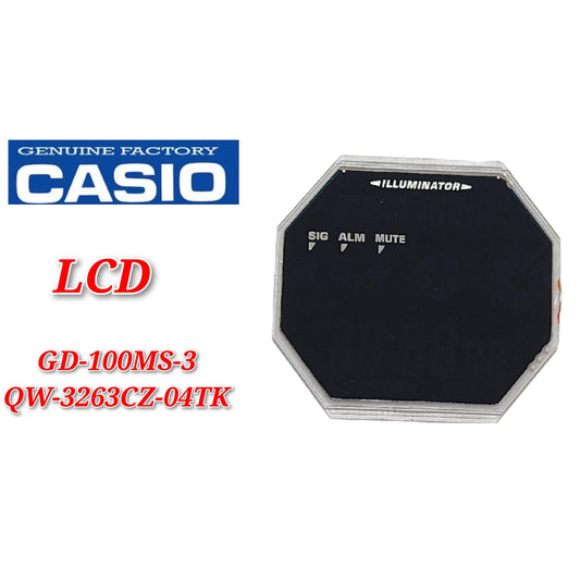 Casio G-shock GD-100MS-3 Replacement Parts -  LCD