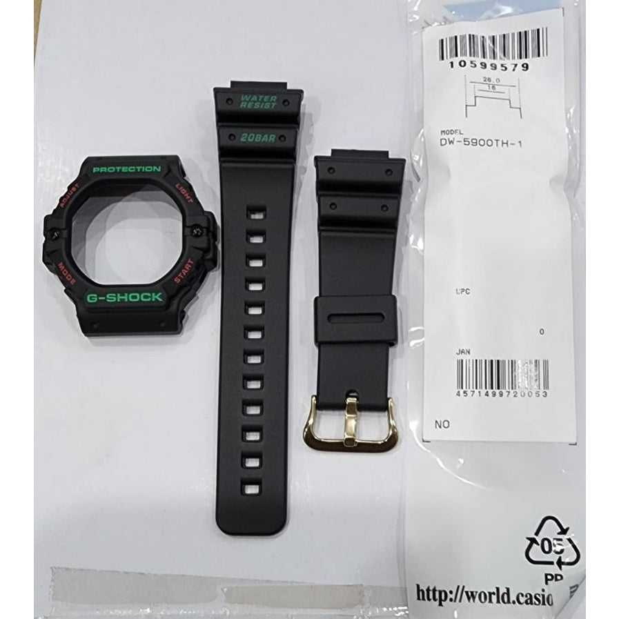 Casio G-Shock DW-5900TH-1 Replacement Parts -Band and Bezel ..