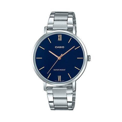Casio General LTP-VT01D-2B Stainless Steel Band Women Watch