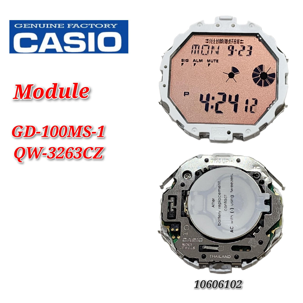 Casio G-shock GD-100MS-1 Replacement Parts - MODULE