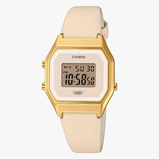 Casio LA680WEGL-4 Vintage Digital Ladies Dress Fashion Classic Watch