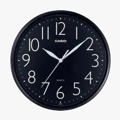 New Stock Casio IQ-05-1 Wall Clock Size 25cm x 25cm