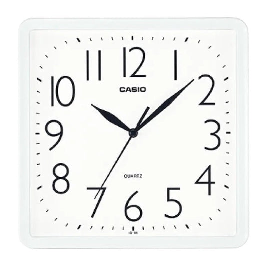 New Stock Casio IQ-06-7 Wall Clock Size 25cm x 25cm