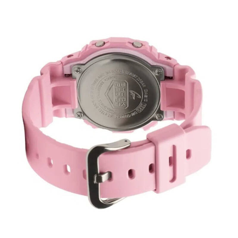 (Japan Set )Casio G-Shock DW-5600SC-4JF Spring Color Pastel Series Digital Pink Resin Watch DW-5600SC