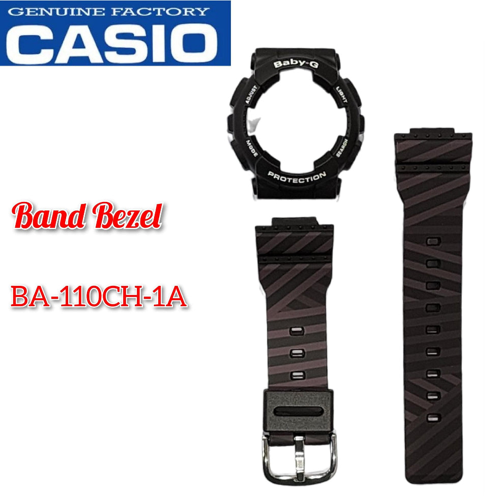 Casio Baby-G BA-110CH-1A Replacement Parts -Band & Bezel