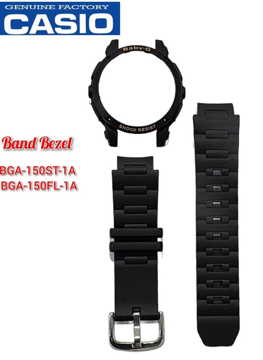 Casio Baby-G BGA-150FL-1A / BGA-150ST-1A Replacement Parts - Band & Bezel