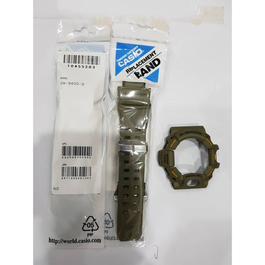 Casio G-Shock GW-9400-3 Replacement Parts -Band and Bezel ..