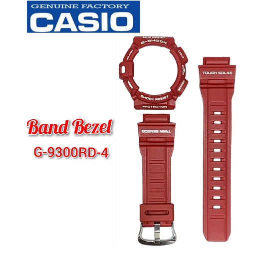Casio G-Shock G-9300RD-4 Replacement Parts -Band and Bezel ..