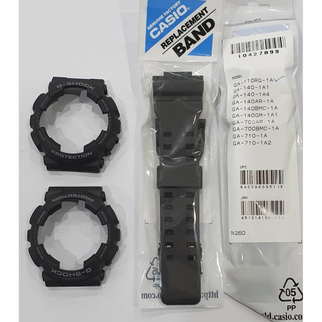 Casio G-Shock GA-110RG-1A Replacement Parts -Band and Bezel ..