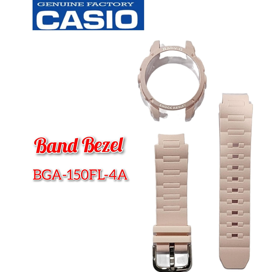 Baby-G BGA-150FL-4A Replacement Parts - Band & Bezel