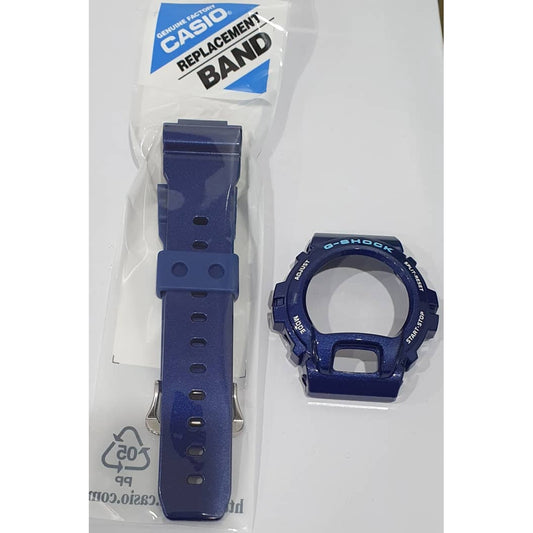 Original Casio G-shock DW-6900CC-2 Replacement Parts - Band and bezel