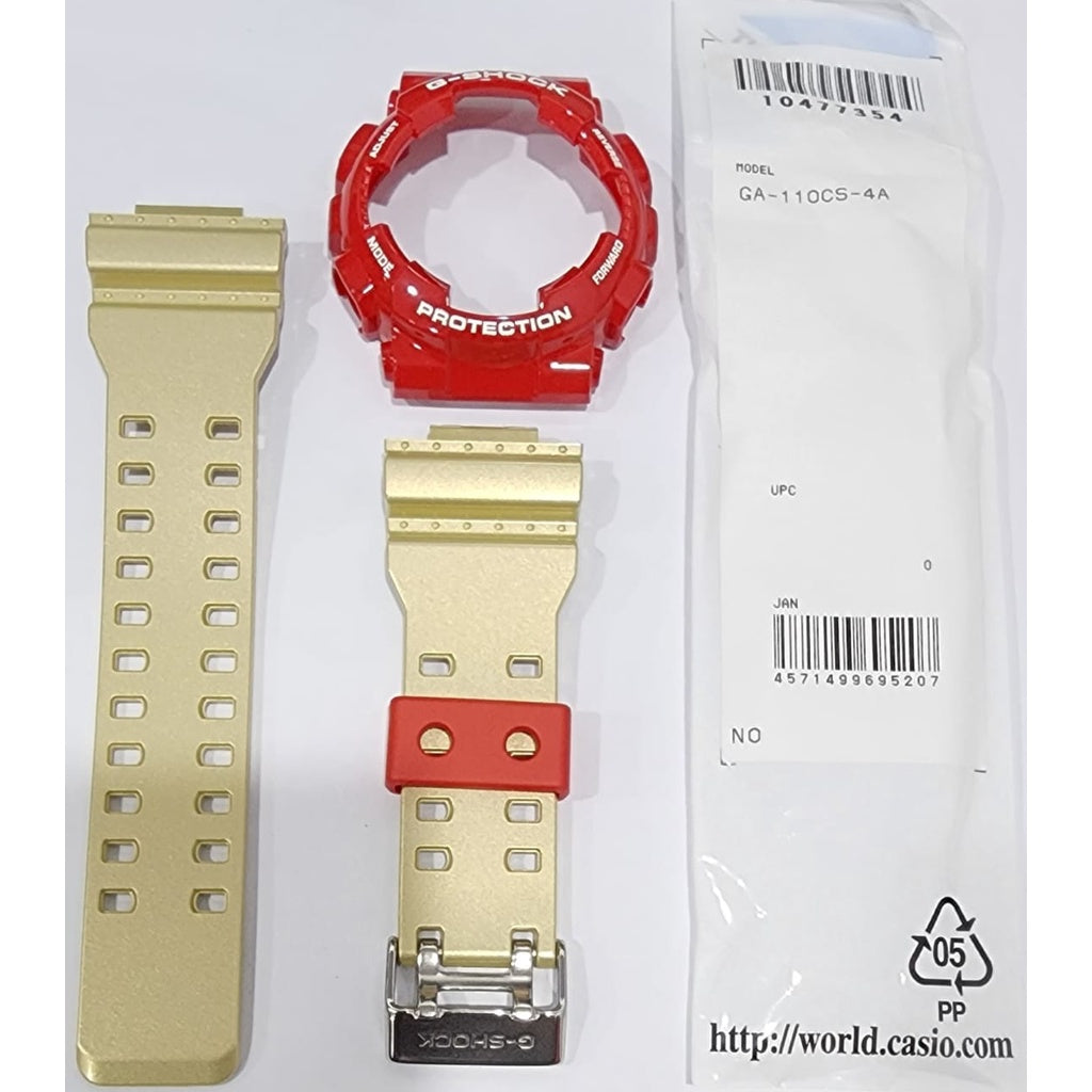 Casio G-Shock GA-110CS-4A Replacement Parts -Band and Bezel ..