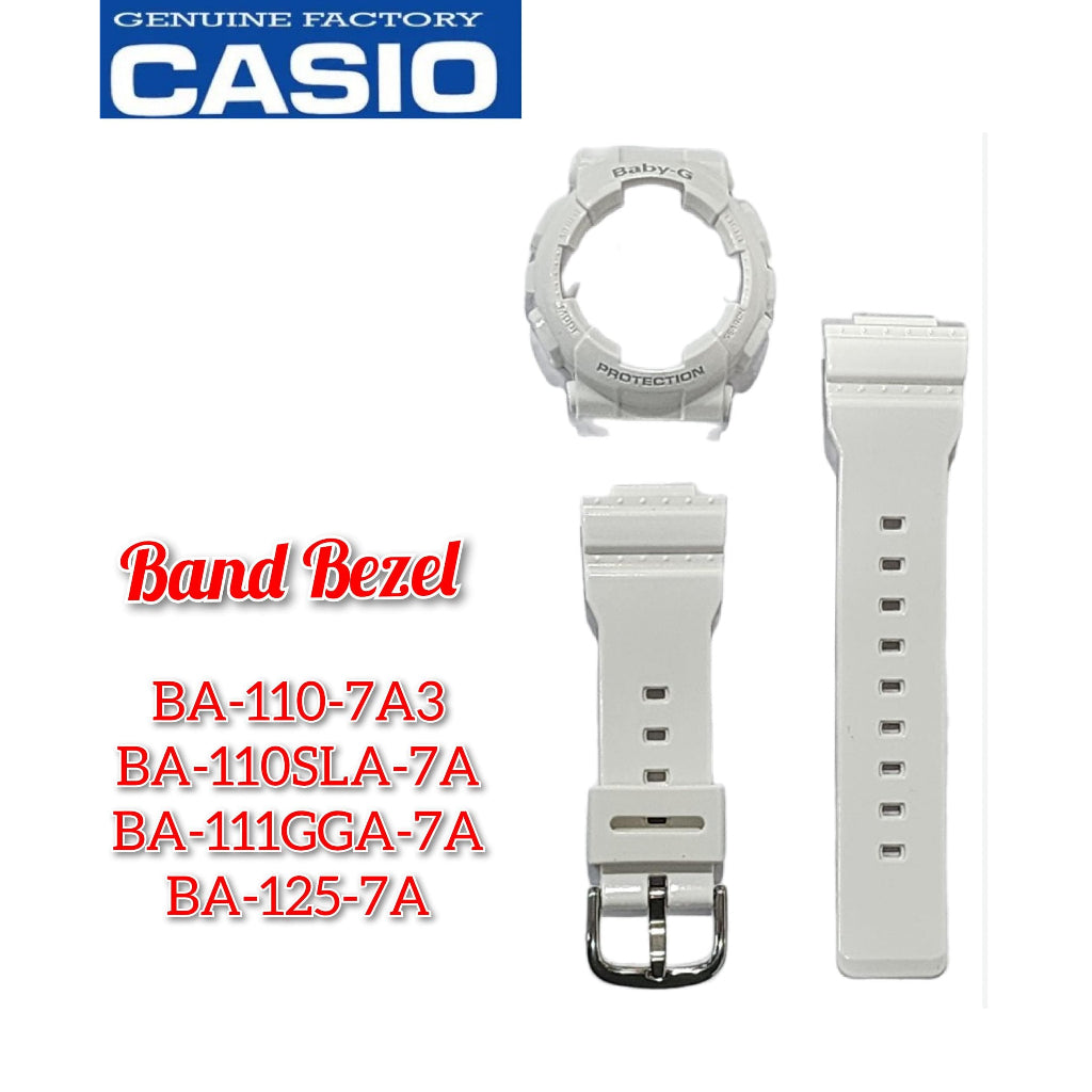 Baby-G BA-110 / BA-111  Replacement Parts -Band & Bezel