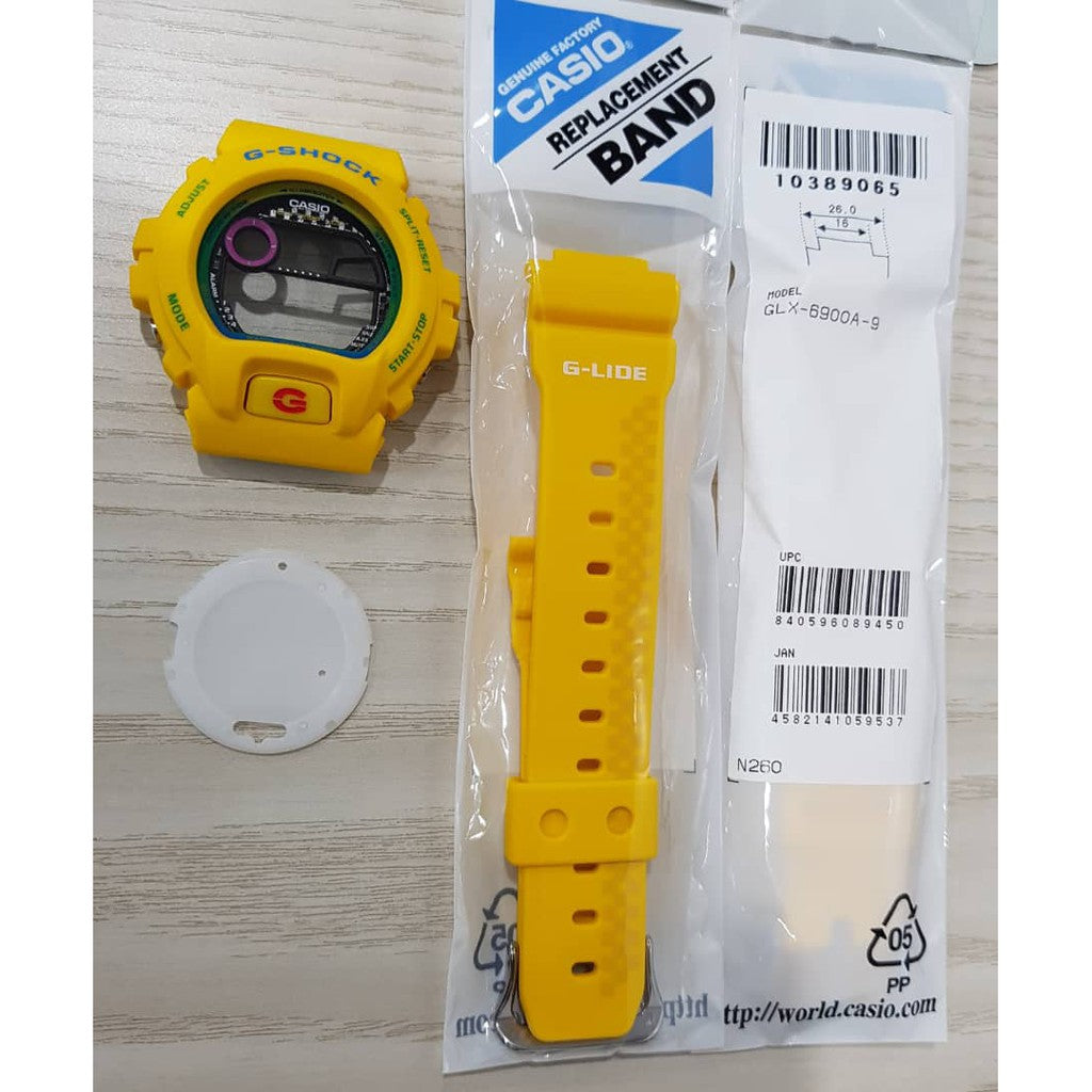 Casio G-Shock GLX-6900A-2 Replacement Parts -Band and Bezel ..