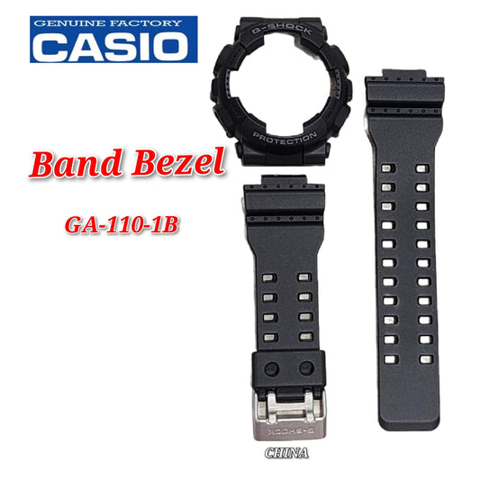 Casio G-Shock GA-110-1B Replacement Parts -Band and Bezel ..GA-110