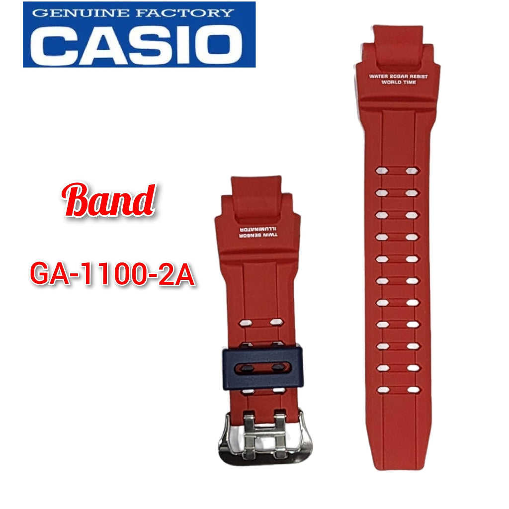 Casio G-Shock GA-1100-2A Replacement Parts -Band and Bezel ..
