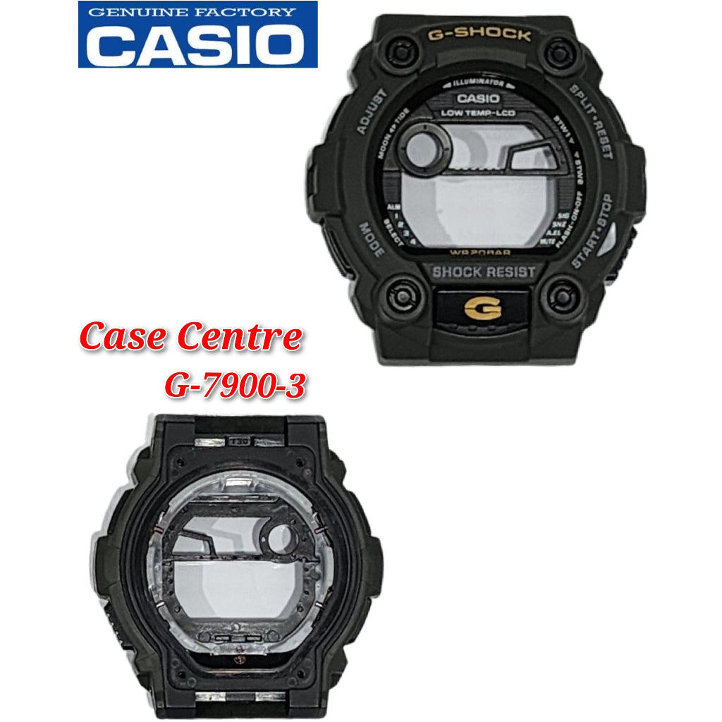 Casio G-shock G-7900-3 Replacement Parts - CASE/CENTER ASSY .