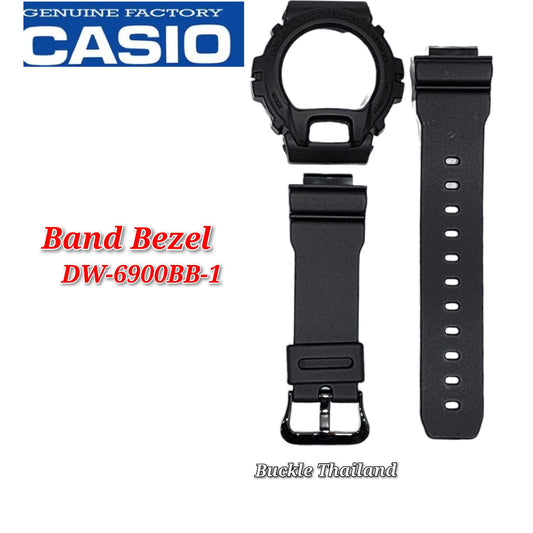 Casio G-Shock DW-6900BB-1 Replacement Parts - Band and Bezel