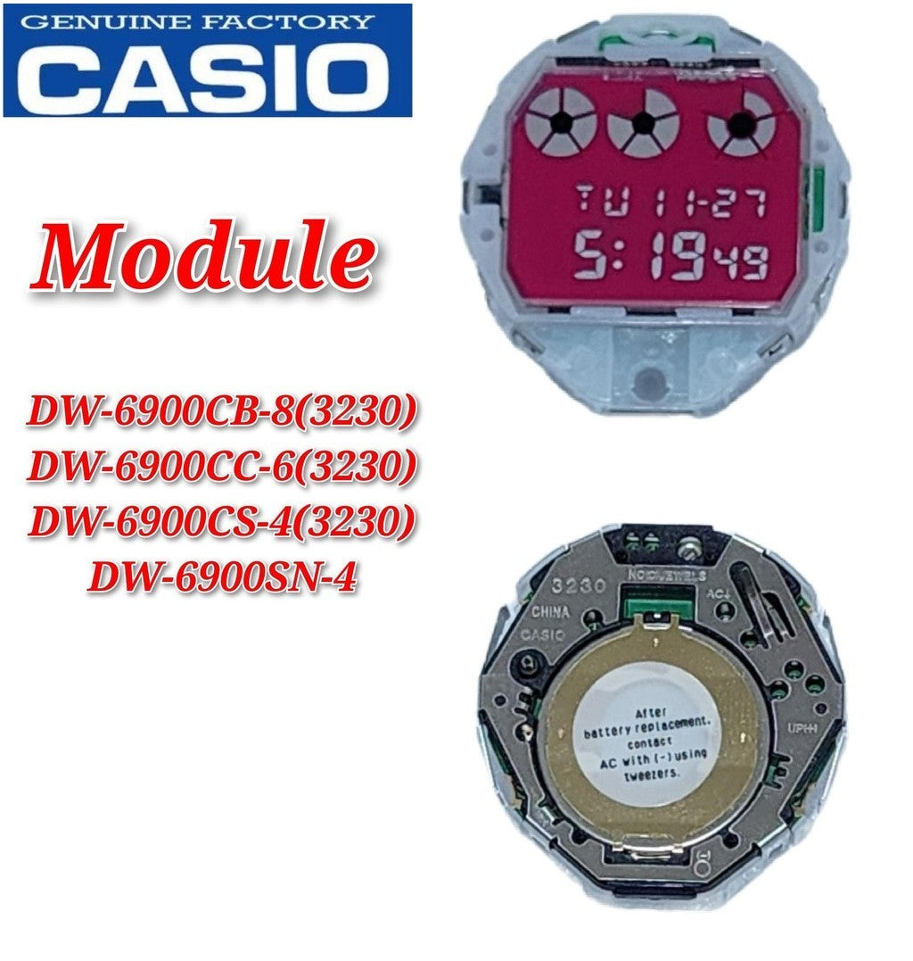 Casio G-Shock DW-6900SN-4 / DW-6900CC-6 Replacement Parts - Module ..