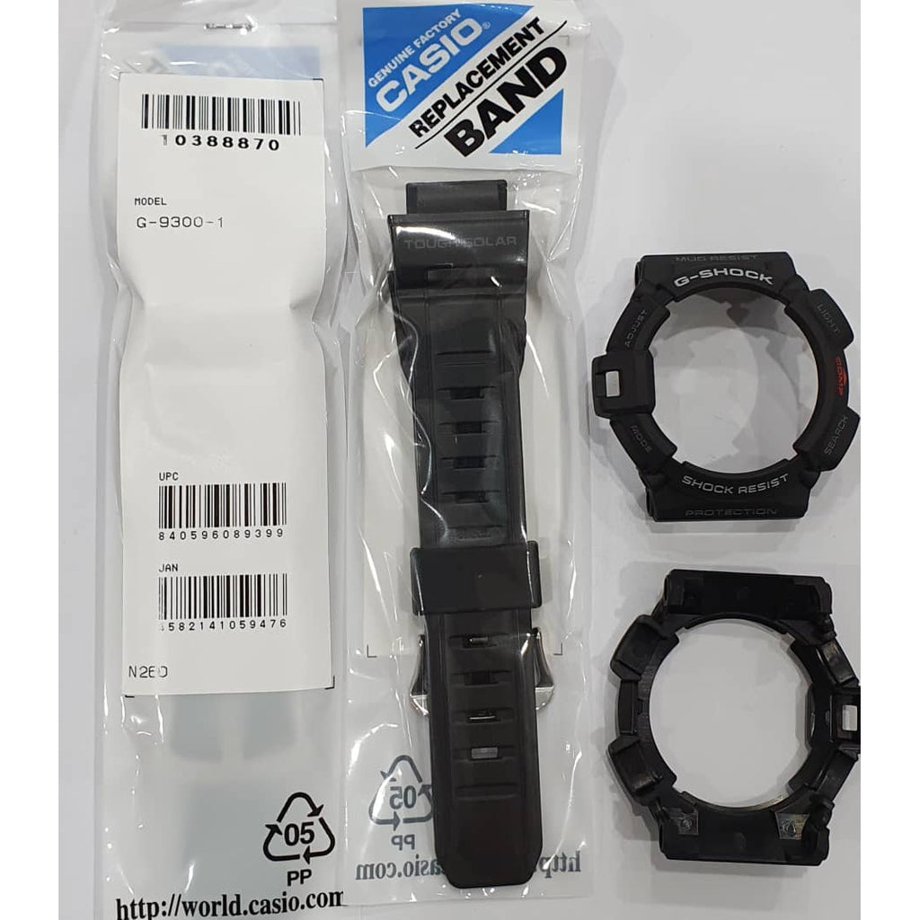 Casio G-Shock G-9300-1 Replacement Parts -Band and Bezel ..