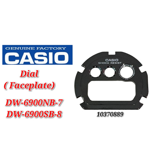 Original Casio G-shock DW-6900NB-7 / DW-6900SB-8 Replacement Parts - DIAL (faceplate)