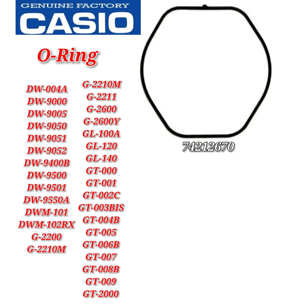 Casio G-shock DW-9052 Replacement Parts - O-Ring