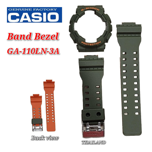 Casio G-Shock GA-110LN / GA-110LN-3A Replacement Parts -Band and Bezel ..