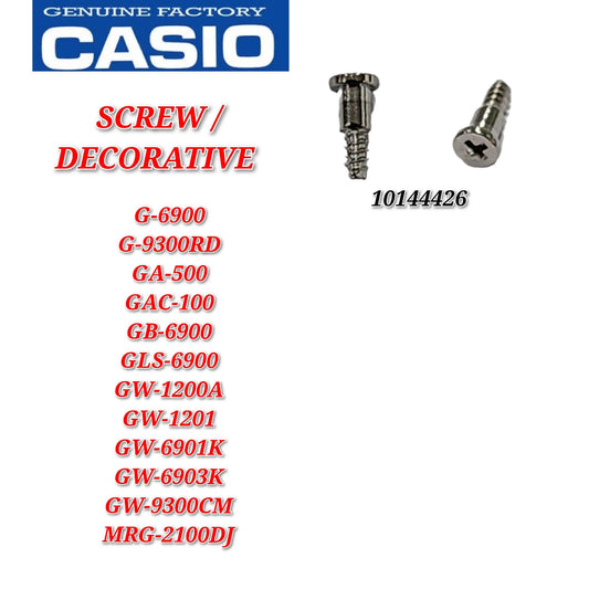 Casio G-shock Replacement Parts - SCREW / DECORATIVE  (10144426)