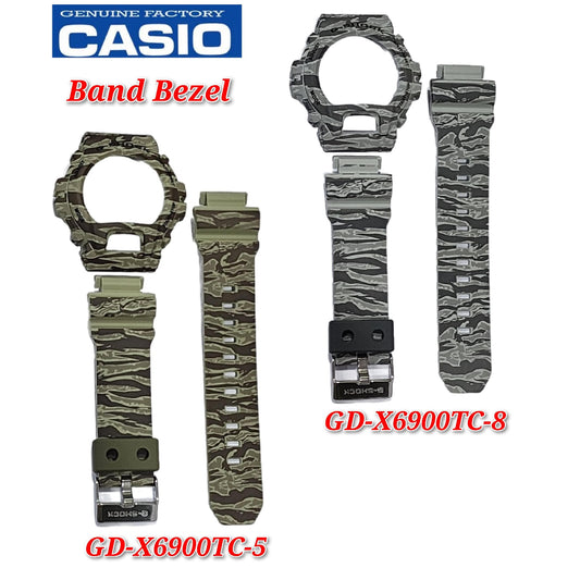 Casio G-shock GD-X6900TC Replacement Parts - BAND AND BEZEL