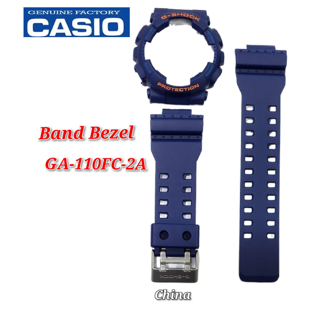 Casio G-Shock GA-110FC-2A Replacement Parts -Band and Bezel ..