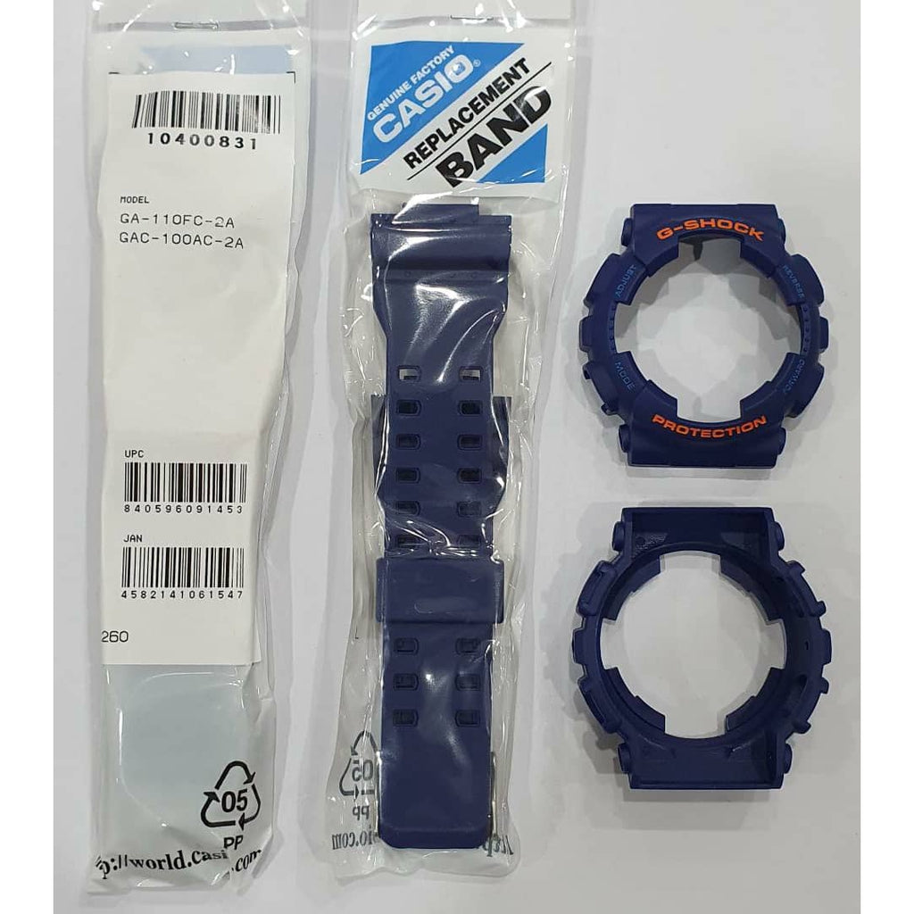 Casio G-Shock GA-110FC-2A Replacement Parts -Band and Bezel ..