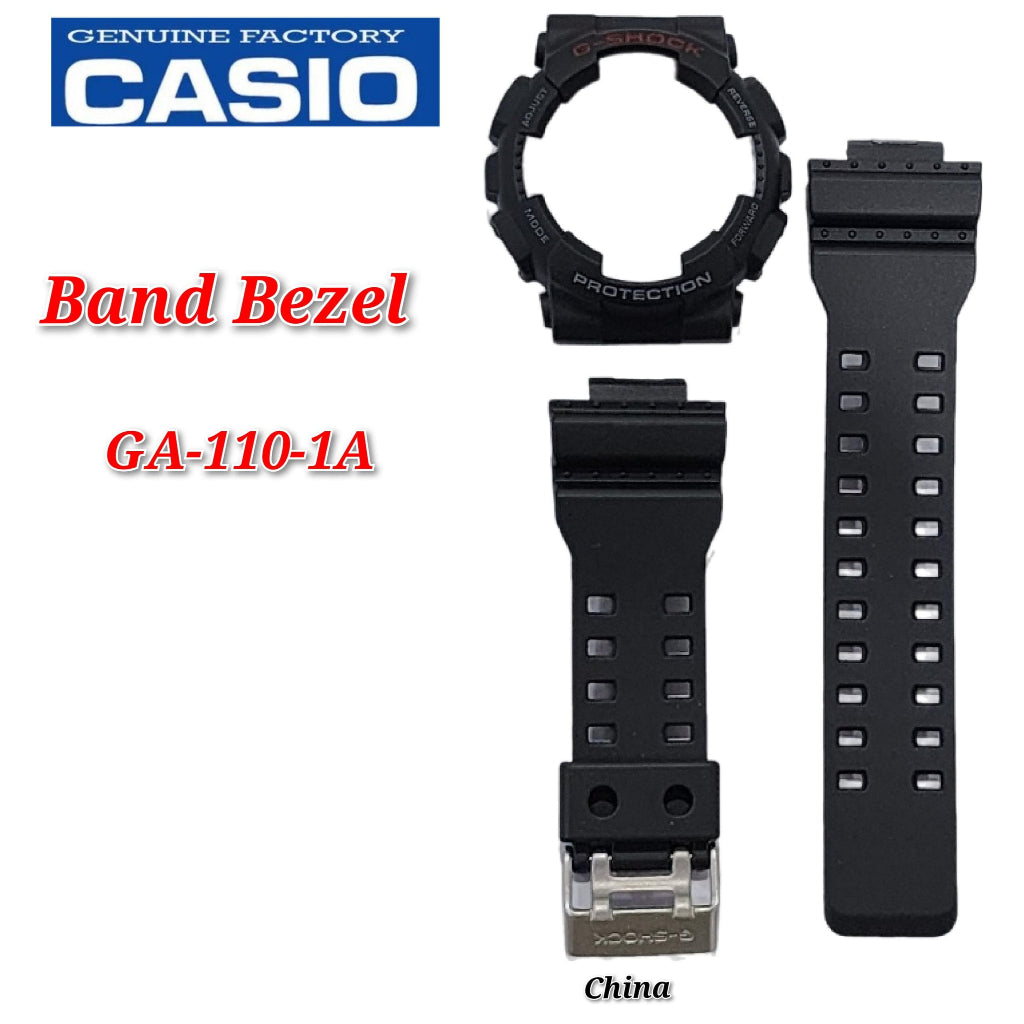 Casio G-Shock GA-110-1A Replacement Parts -Band and Bezel ..