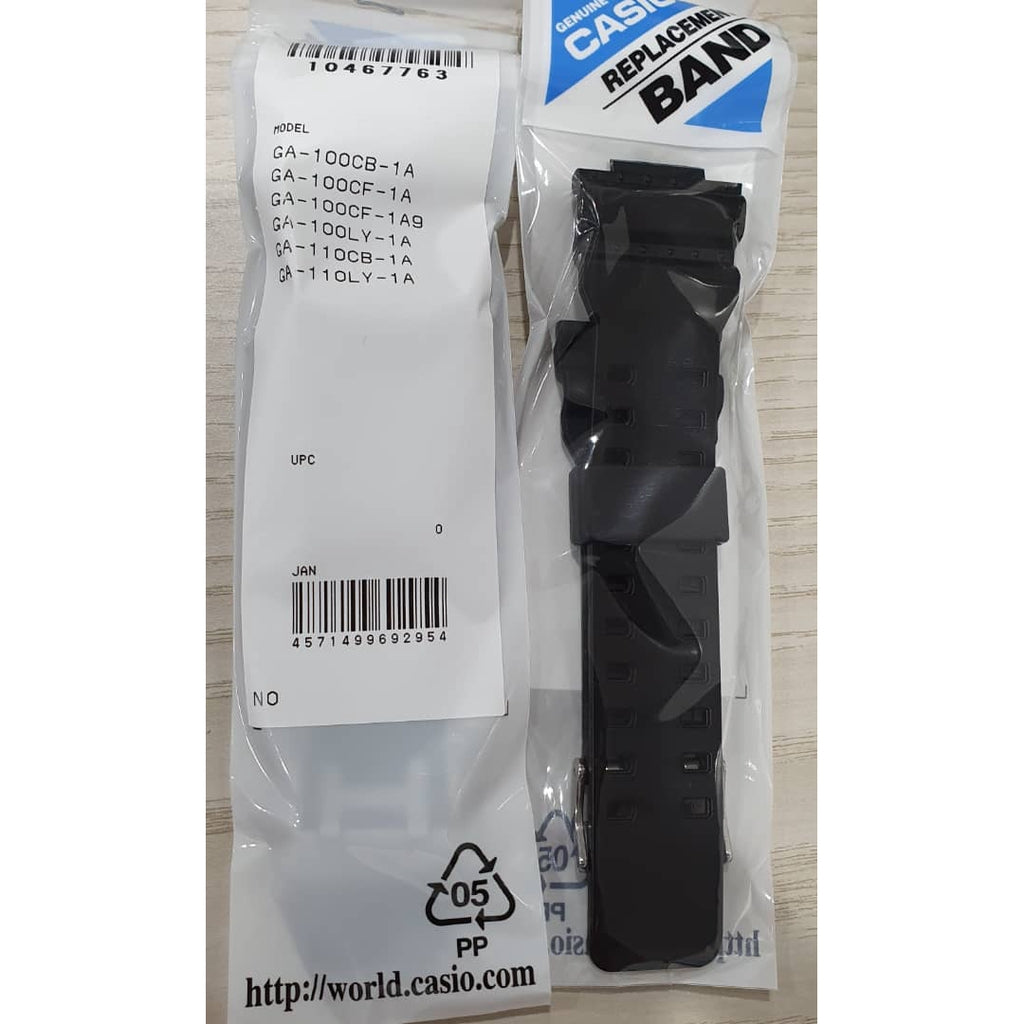 Casio G-Shock GA-100 / GA-110  Replacement Parts - BAND