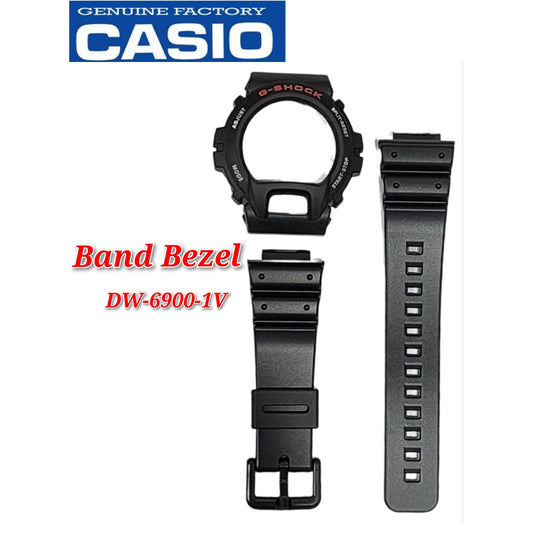 Casio G-shock DW-6900-1V Replacement Parts - Band and Bezel