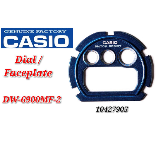 Casio G-shock DW-6900MF-2 Replacement Parts - DIAL (Faceplate)