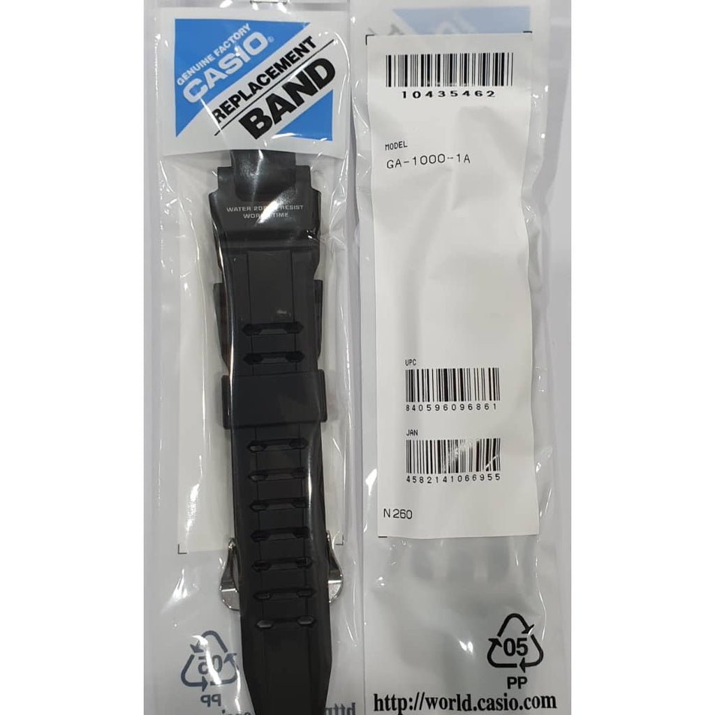 Casio G-Shock GA-1000-1A Replacement Parts -Band ..