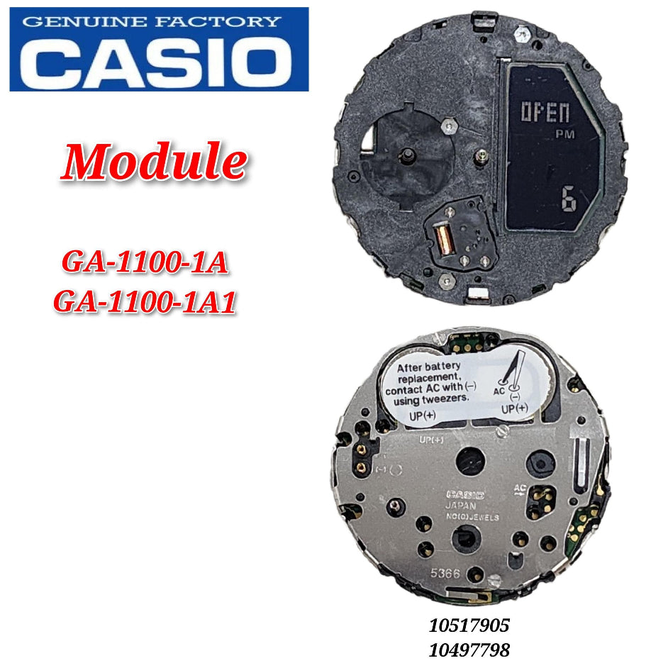 Casio G-shock GA-1100 Replacement Parts - Module ..