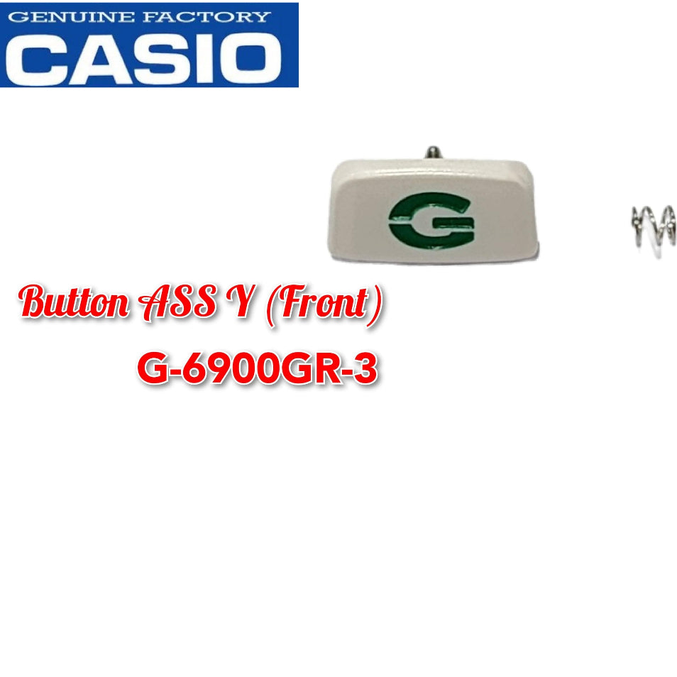 Casio G-shock G-6900GR-3 Replacement Parts -  BUTTON ASS Y (FRONT)