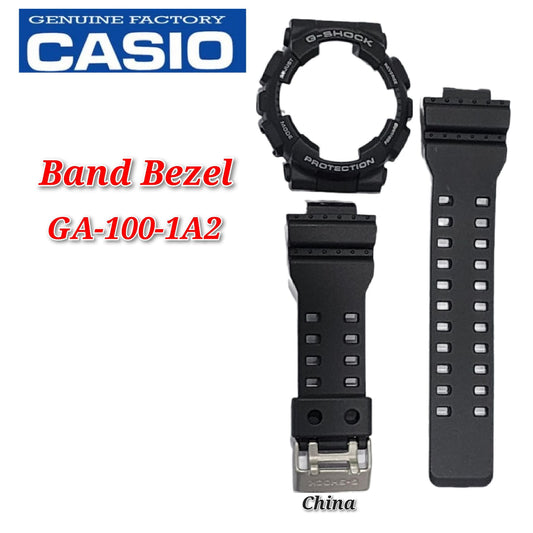 Casio G-Shock GA-100-1A2 Replacement Parts -Band and Bezel .. GA-100