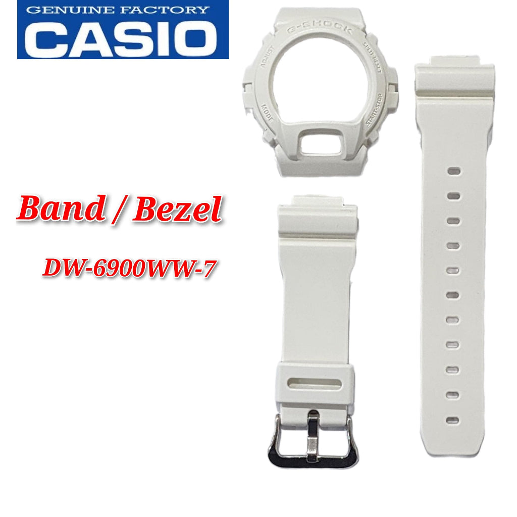 Casio G-shock DW-6900WW-7 Replacement Parts -Band and Bezel