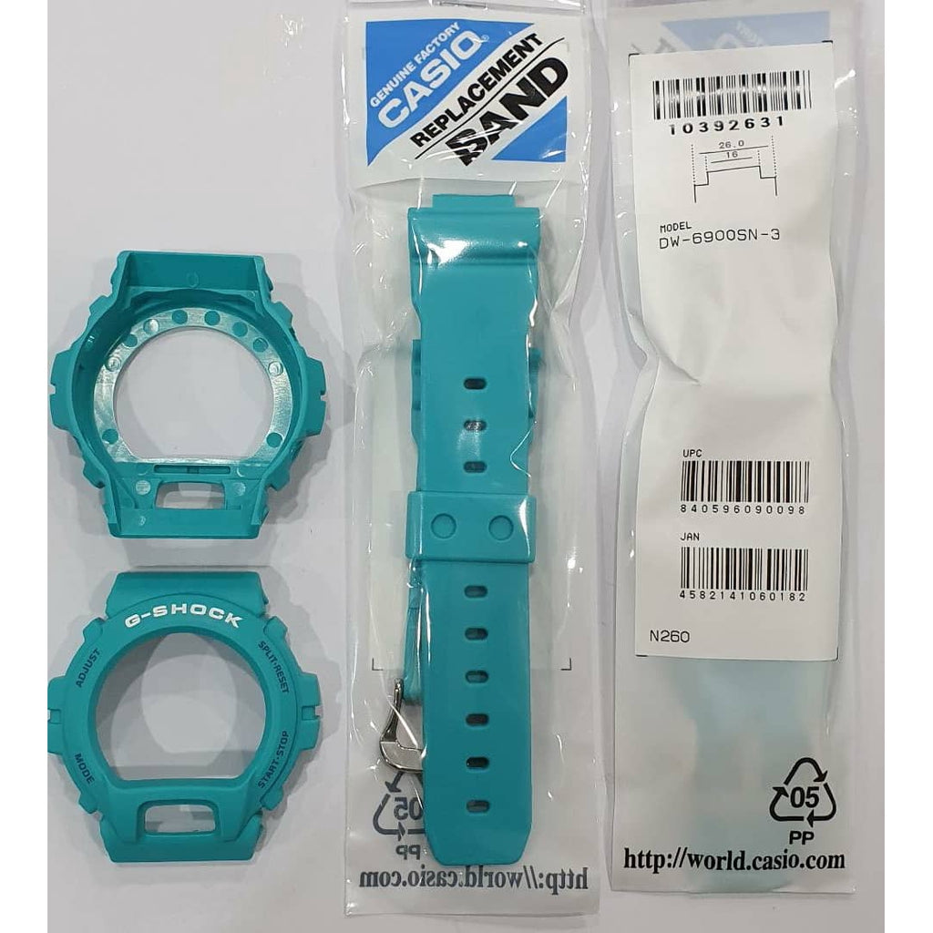 Casio G-shock DW-6900SN-3 Replacement Parts -Band & Bezel